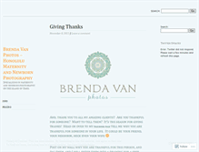 Tablet Screenshot of brendavanphotos.wordpress.com