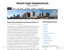 Tablet Screenshot of newarksncc.wordpress.com