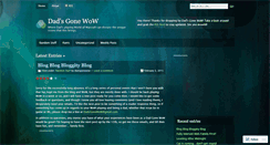 Desktop Screenshot of dadsgonewow.wordpress.com
