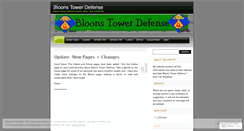 Desktop Screenshot of bloonstowerdefense.wordpress.com