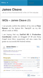 Mobile Screenshot of jamescleave.wordpress.com