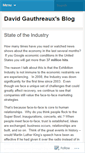 Mobile Screenshot of davidgauthreaux.wordpress.com