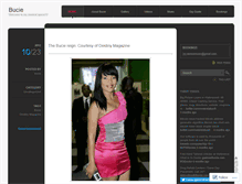 Tablet Screenshot of bucie.wordpress.com