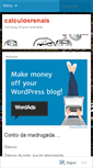Mobile Screenshot of calculosrenais.wordpress.com