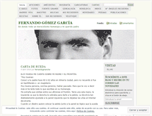 Tablet Screenshot of fernandogomezgarcia.wordpress.com