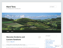 Tablet Screenshot of hardtens.wordpress.com