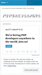 Mobile Screenshot of futurescaping.wordpress.com