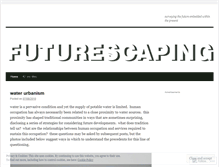 Tablet Screenshot of futurescaping.wordpress.com