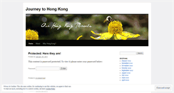 Desktop Screenshot of ourhkmiracle.wordpress.com