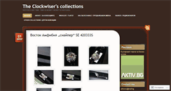Desktop Screenshot of clockwiser.wordpress.com