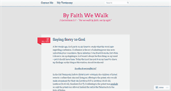 Desktop Screenshot of byfaithwewalk.wordpress.com