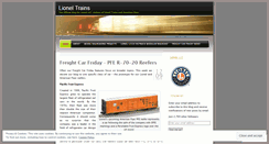 Desktop Screenshot of lionelllc.wordpress.com