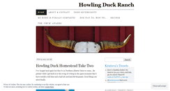 Desktop Screenshot of howlingduckranch.wordpress.com