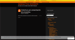 Desktop Screenshot of normativaagmerfederacion.wordpress.com