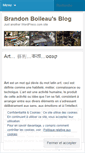 Mobile Screenshot of brandonboileau.wordpress.com