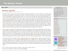 Tablet Screenshot of netherworld.wordpress.com