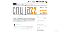 Desktop Screenshot of cnyjazz.wordpress.com