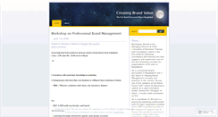 Desktop Screenshot of creatingnetvalue.wordpress.com