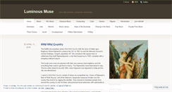 Desktop Screenshot of luminousmuse.wordpress.com