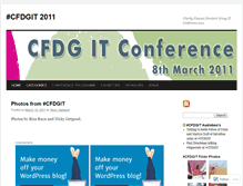 Tablet Screenshot of cfdgit2011.wordpress.com