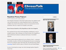 Tablet Screenshot of chrosstalk.wordpress.com