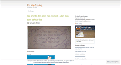 Desktop Screenshot of enkopfridag.wordpress.com