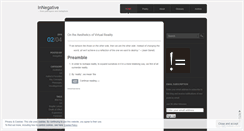 Desktop Screenshot of innegative.wordpress.com