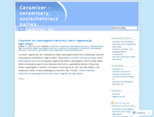 Tablet Screenshot of ceramizer.wordpress.com