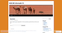 Desktop Screenshot of kasgkinfo10.wordpress.com