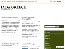 Tablet Screenshot of ixdagreece.wordpress.com