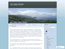 Tablet Screenshot of akuhappy.wordpress.com