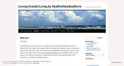Desktop Screenshot of lovingcoastalliving.wordpress.com