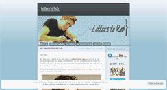 Desktop Screenshot of letterstorob.wordpress.com