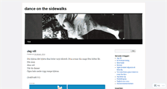 Desktop Screenshot of danceonthesidewalks.wordpress.com