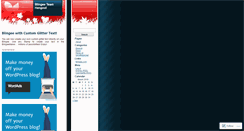 Desktop Screenshot of blingee.wordpress.com