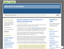Tablet Screenshot of baylansfilamnews.wordpress.com