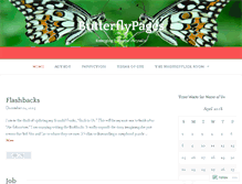 Tablet Screenshot of butterflypages.wordpress.com