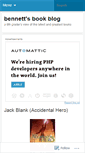 Mobile Screenshot of bennettsbookblog.wordpress.com