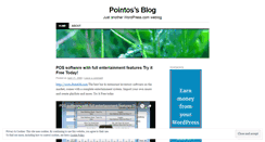 Desktop Screenshot of pointos.wordpress.com