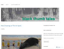 Tablet Screenshot of blackthumbtales.wordpress.com