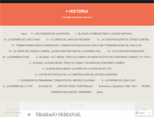 Tablet Screenshot of elauladehistoria.wordpress.com
