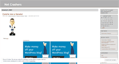 Desktop Screenshot of netcrashers.wordpress.com