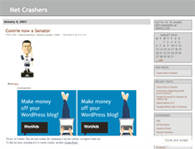 Tablet Screenshot of netcrashers.wordpress.com