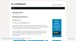 Desktop Screenshot of itsahitmagazine.wordpress.com