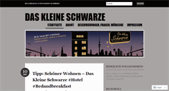 Desktop Screenshot of daskleineschwarzehamburg.wordpress.com