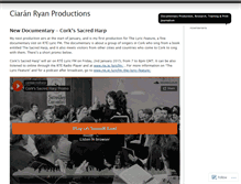 Tablet Screenshot of cryanproductions.wordpress.com