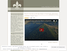 Tablet Screenshot of haunebu7.wordpress.com