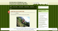 Desktop Screenshot of ecologiapessoal.wordpress.com