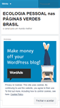 Mobile Screenshot of ecologiapessoal.wordpress.com