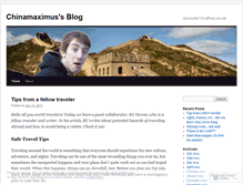 Tablet Screenshot of chinamaximus.wordpress.com